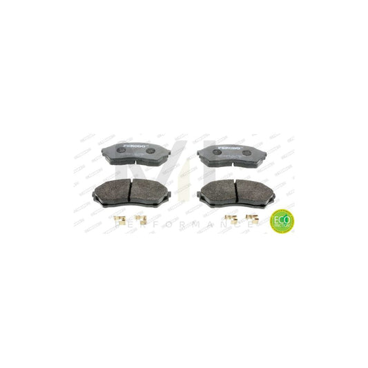 Ferodo Premier Eco Friction FDB1455 Brake Pad Set for Mazda 323 With Acoustic Wear Warning, Without Accessories