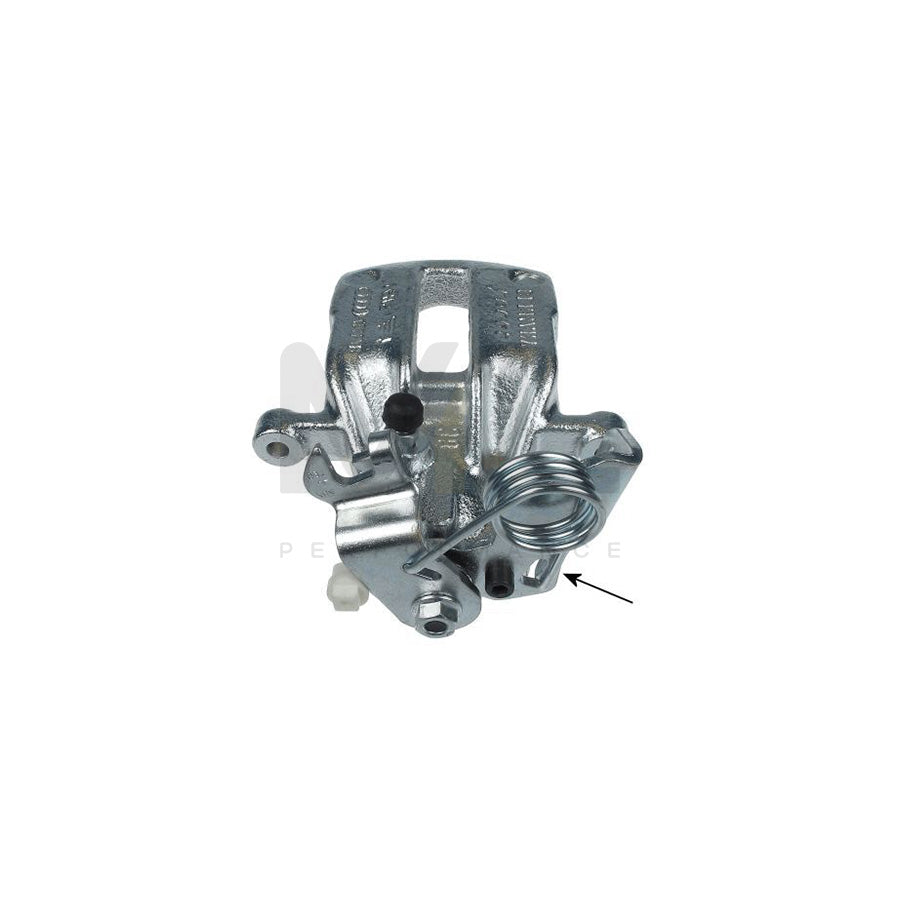 TEXTAR 38044800 Brake Caliper for AUDI A4 without holder