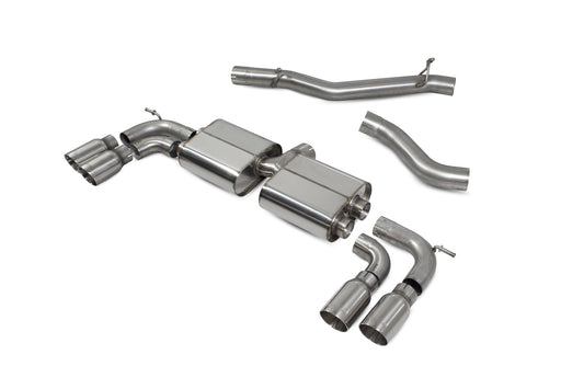 Scorpion SVWS044D VW Golf MK7 R Non-Resonated Cat-Back System With No Valves | ML Performance UK UK