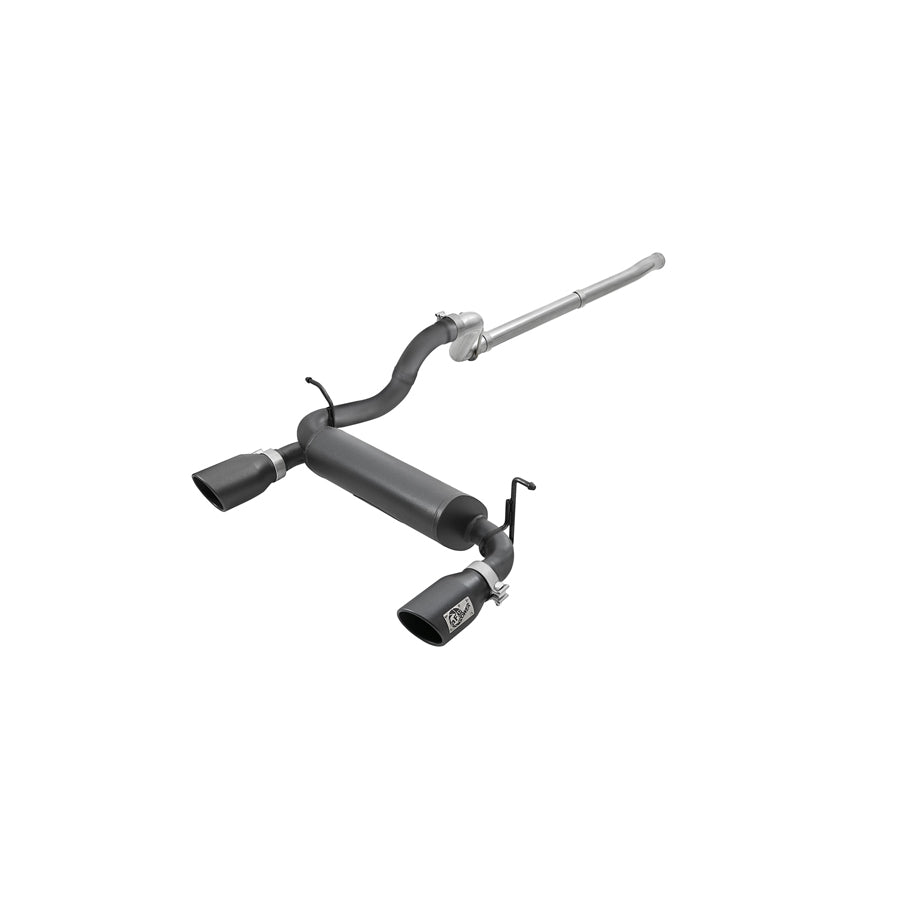 aFe 49-48076-B Cat-Back Exhaust System Jeep Wrangler (JL) 18-21 V6-3.6L