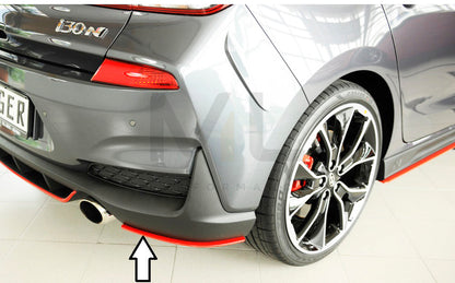 Rieger 00076003 Hyundai Rear Side Splitter (i30 N-Performance & i30 N) 3 | ML Performance UK Car Parts