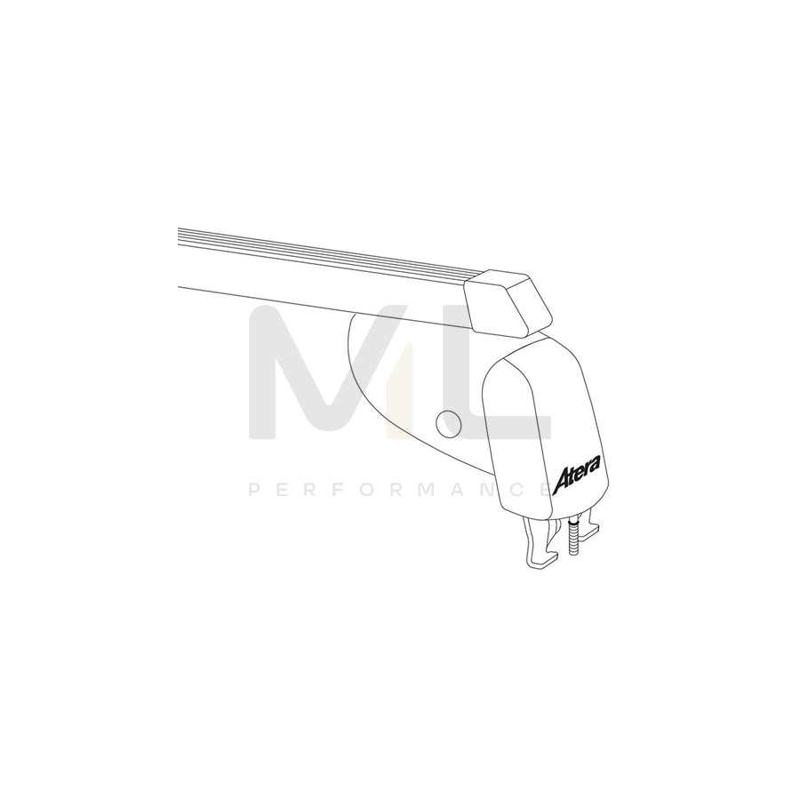 Atera Signo 044173 Roof bars for BMW 5 Saloon (F10) for cars without rails, 110 cm, 100 kg, Steel