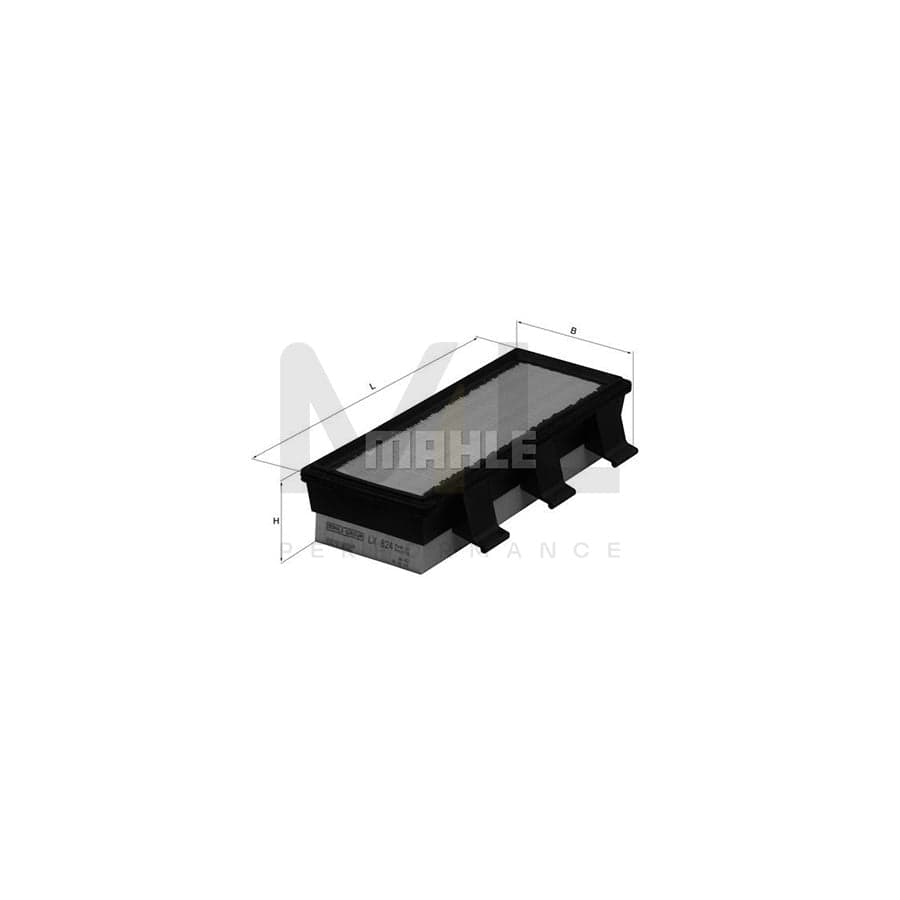 MAHLE ORIGINAL LX 824 Air Filter Filter Insert | ML Performance Car Parts