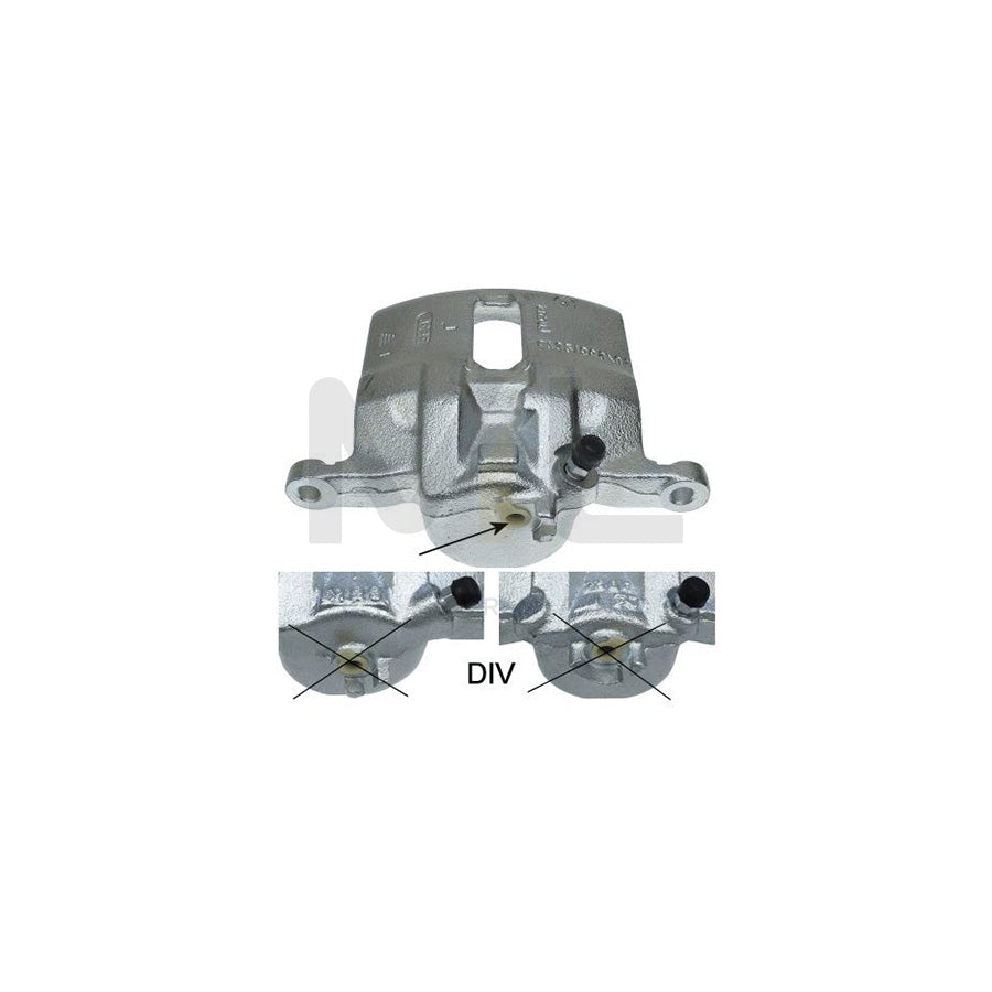 TEXTAR 38117200 Brake Caliper without holder
