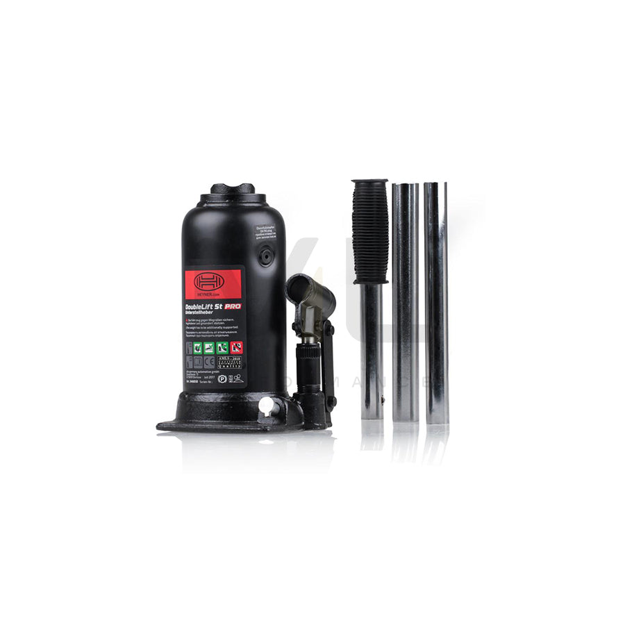 HEYNER DoubleLift Pro 346050 Jack 5t, Hydraulic, SUVs, Bottle jacks