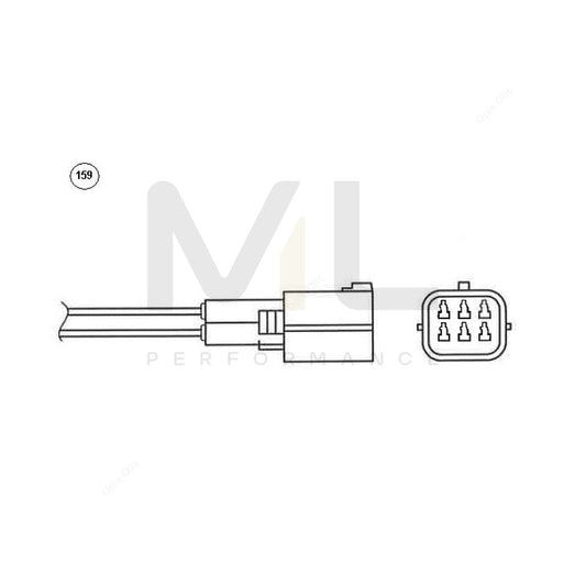 NTK Lambda Sensor - Oxygen / O2 Sensor LZA07-MD17 (NGK 93269) | ML Car Parts UK | ML Performance