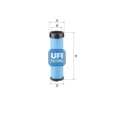 UFI 27.A31.00 Secondary Air Filter