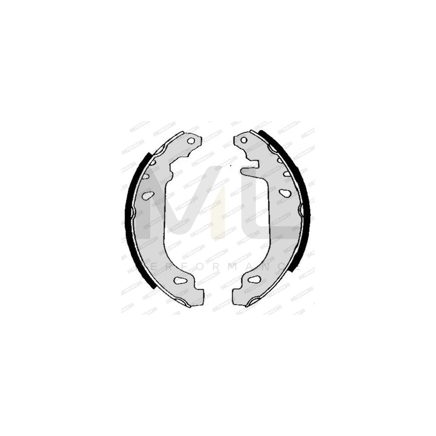 Ferodo Premier FSB243 Brake Shoe Set With Accessories