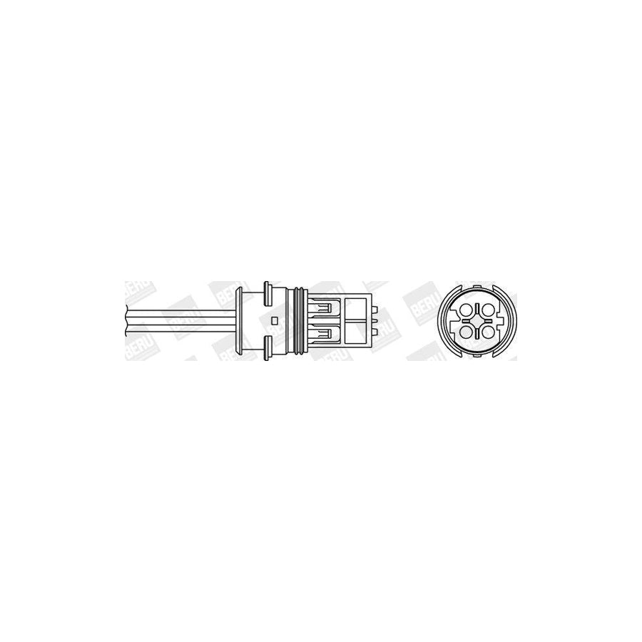 Beru Oph046 Lambda Sensor