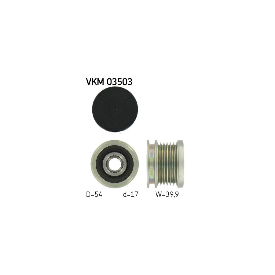 Skf Vkm 03503 Alternator Freewheel Clutch