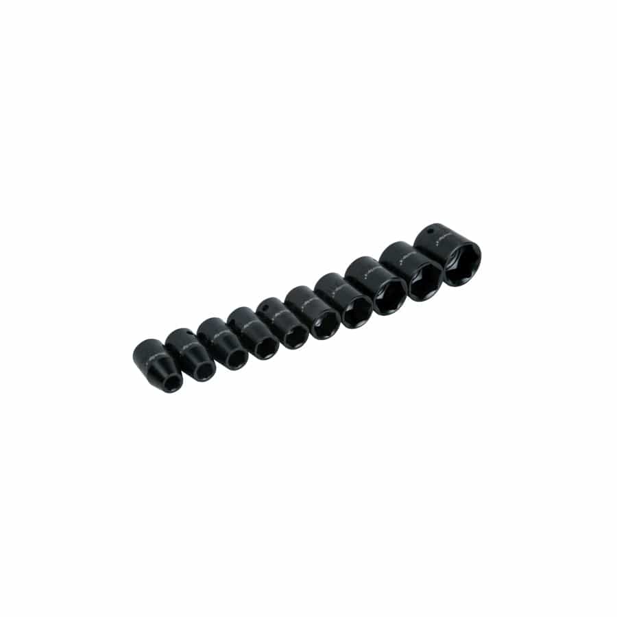 BlueSpot Tools B/S1537 1/2in Metric Impact Socket Set 9-27mm, 10 Piece