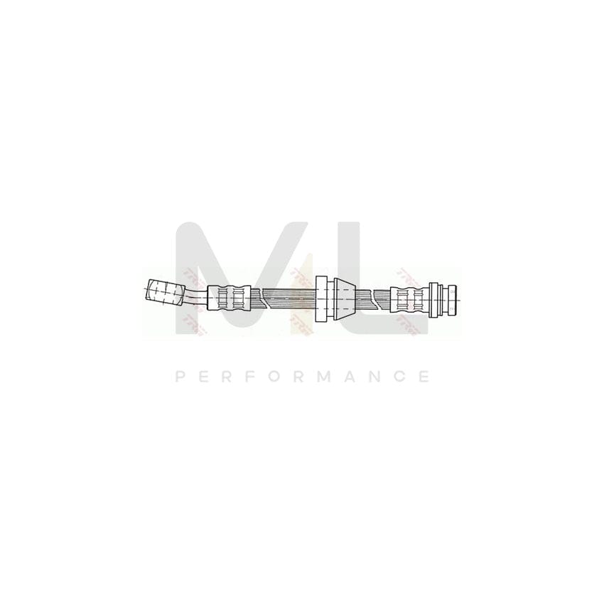 TRW PHD499 Brake Hose 435mm, M10x1