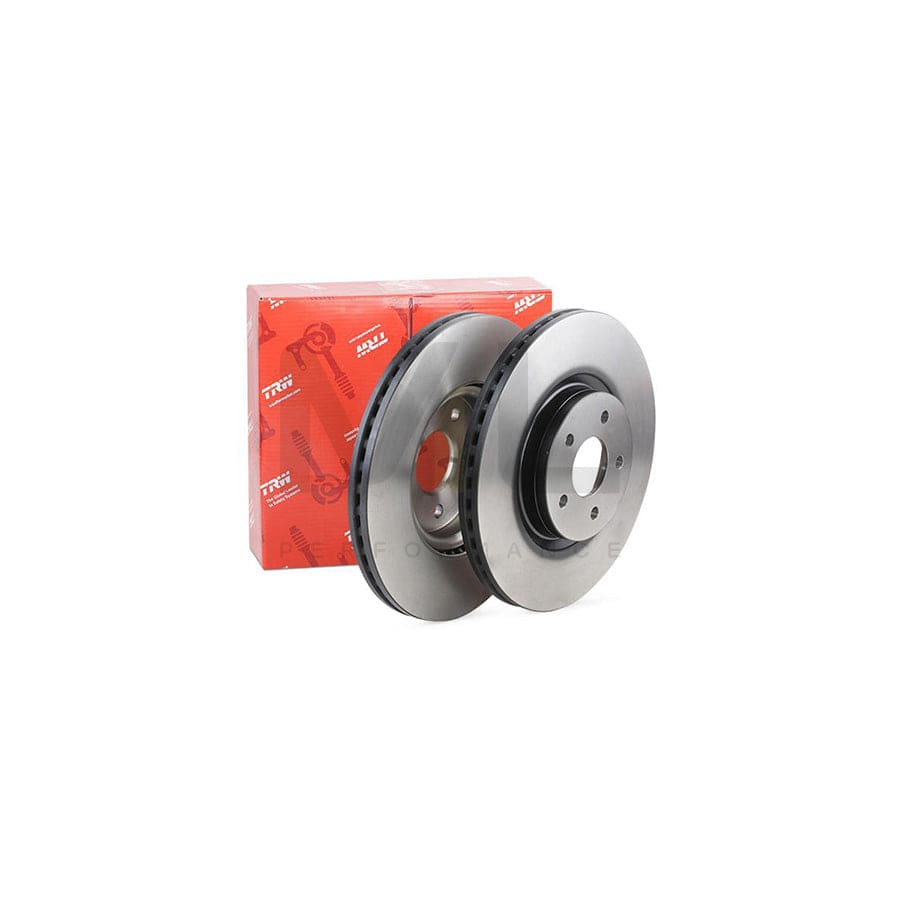 TRW DF6662S Brake Disc Vented, Painted  - 1 piece