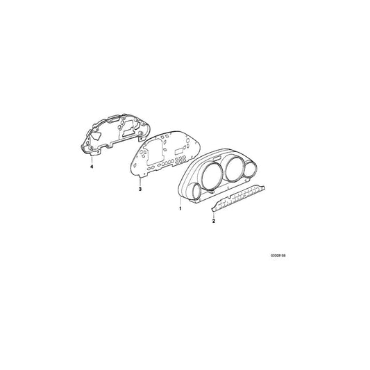 Genuine BMW 62112297022 Cover (Inc. Z1)