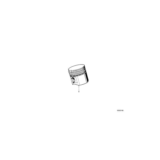 Genuine BMW 11251714377 E24 E32 Nueral/Alcan Piston 92,470mm(+0,50) (Inc. 735i, 635CSi & 735iL)