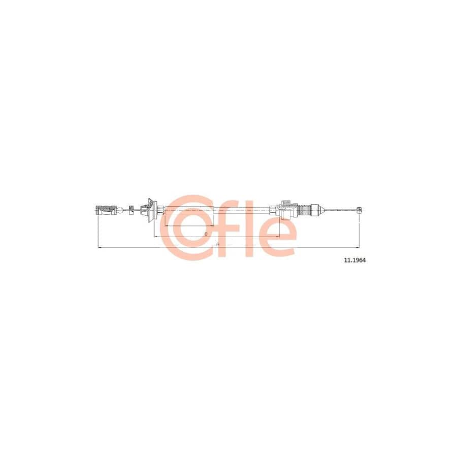 COFLE 11.1964 Throttle Cable