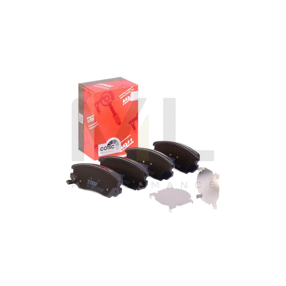 TRW Cotec Gdb1782 Brake Pad Set With Acoustic Wear Warning