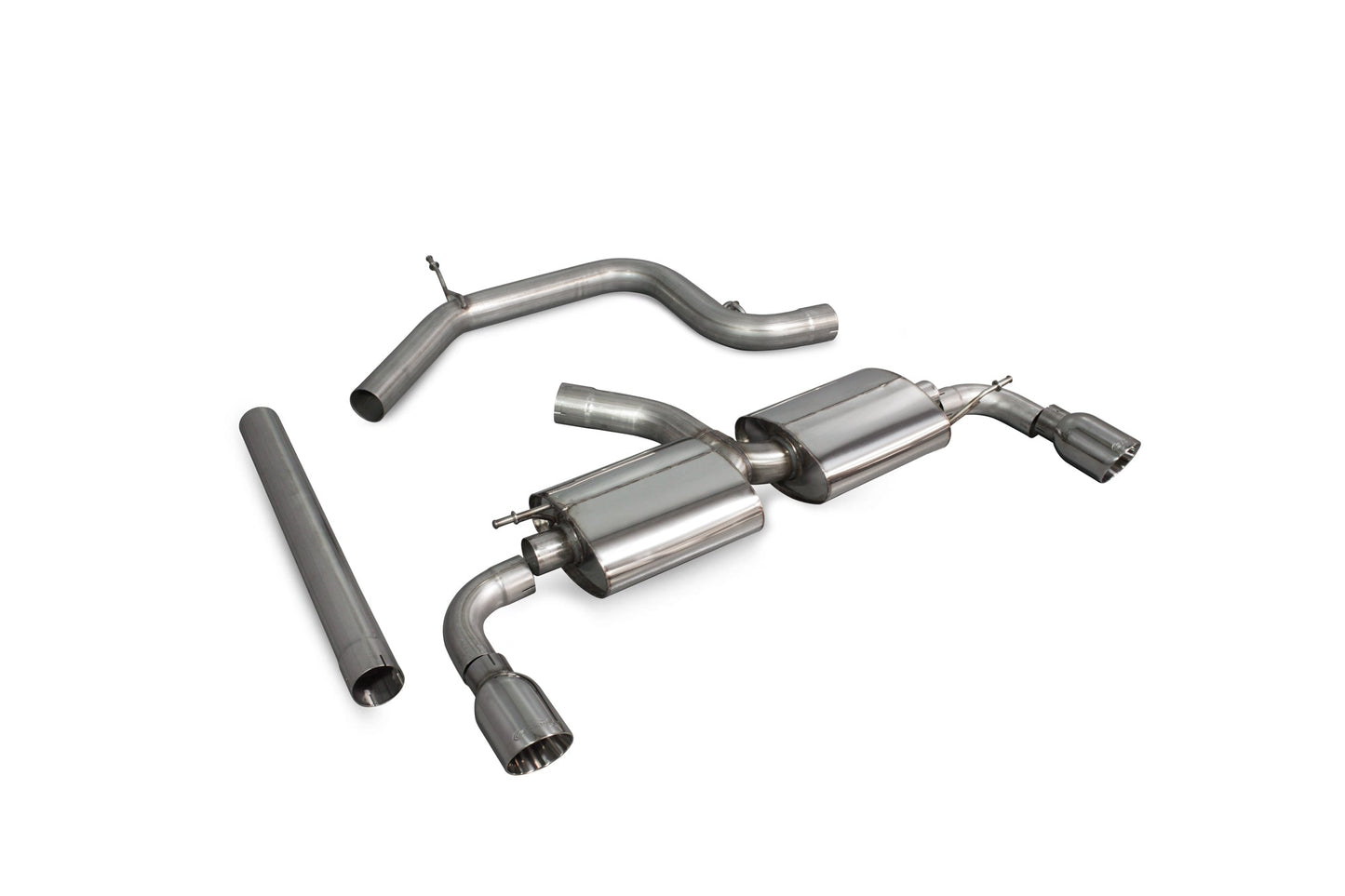 Scorpion SVWS041 VW Scirocco R Non-Resonated Cat-Back System | ML Performance UK UK