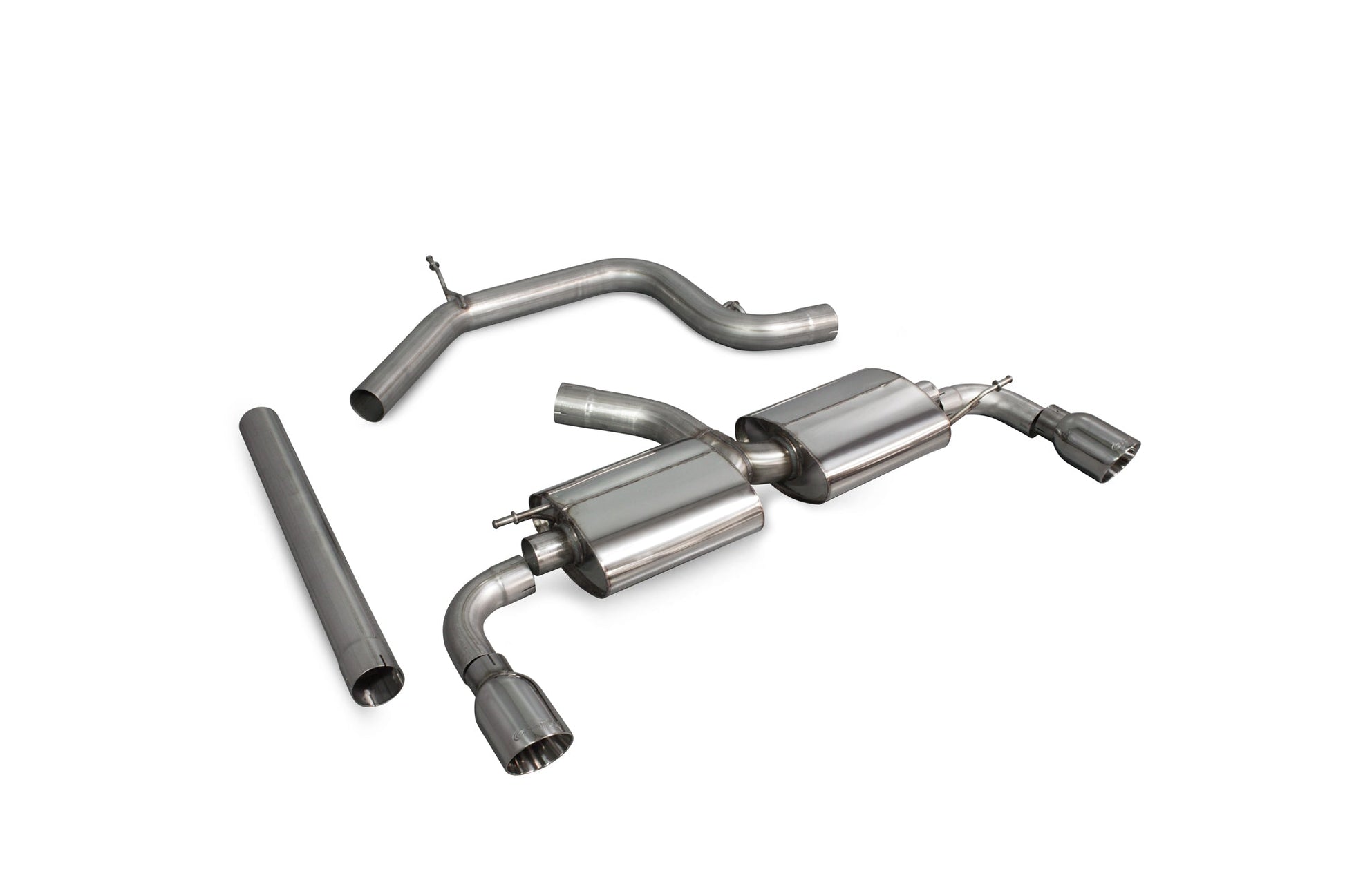 Scorpion SVWS041 VW Scirocco R Non-Resonated Cat-Back System | ML Performance UK UK
