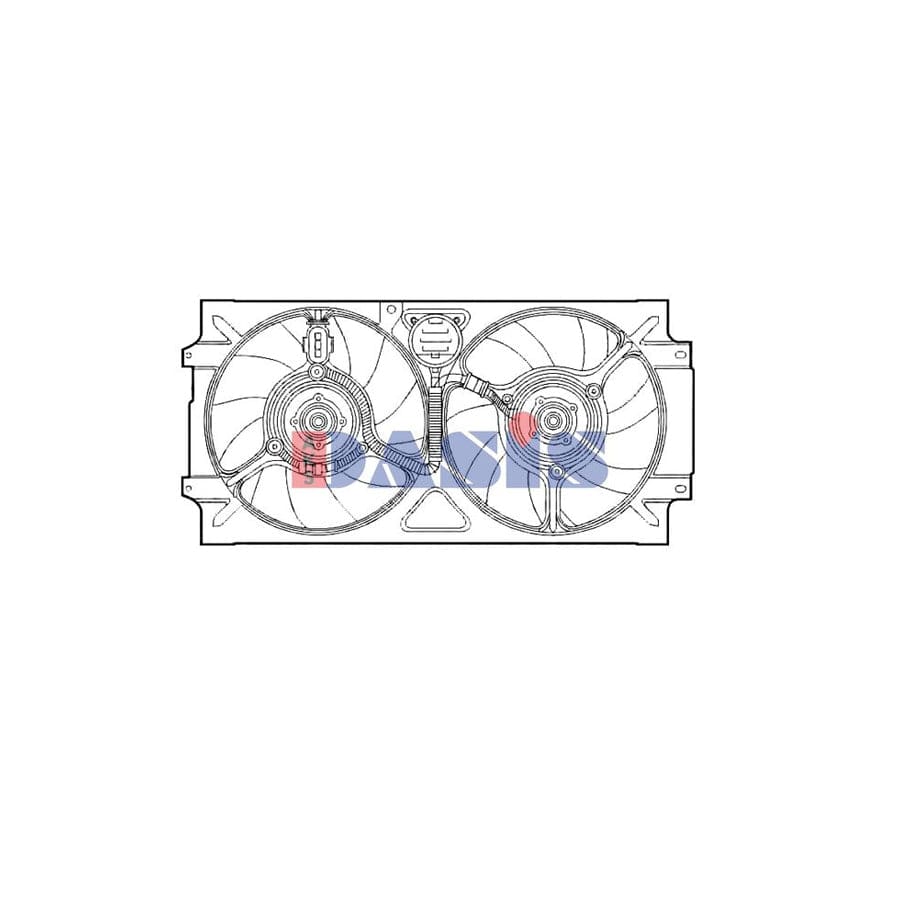 AKS Dasis 050640N Engine Radiator for BMW 5 Saloon (E28)