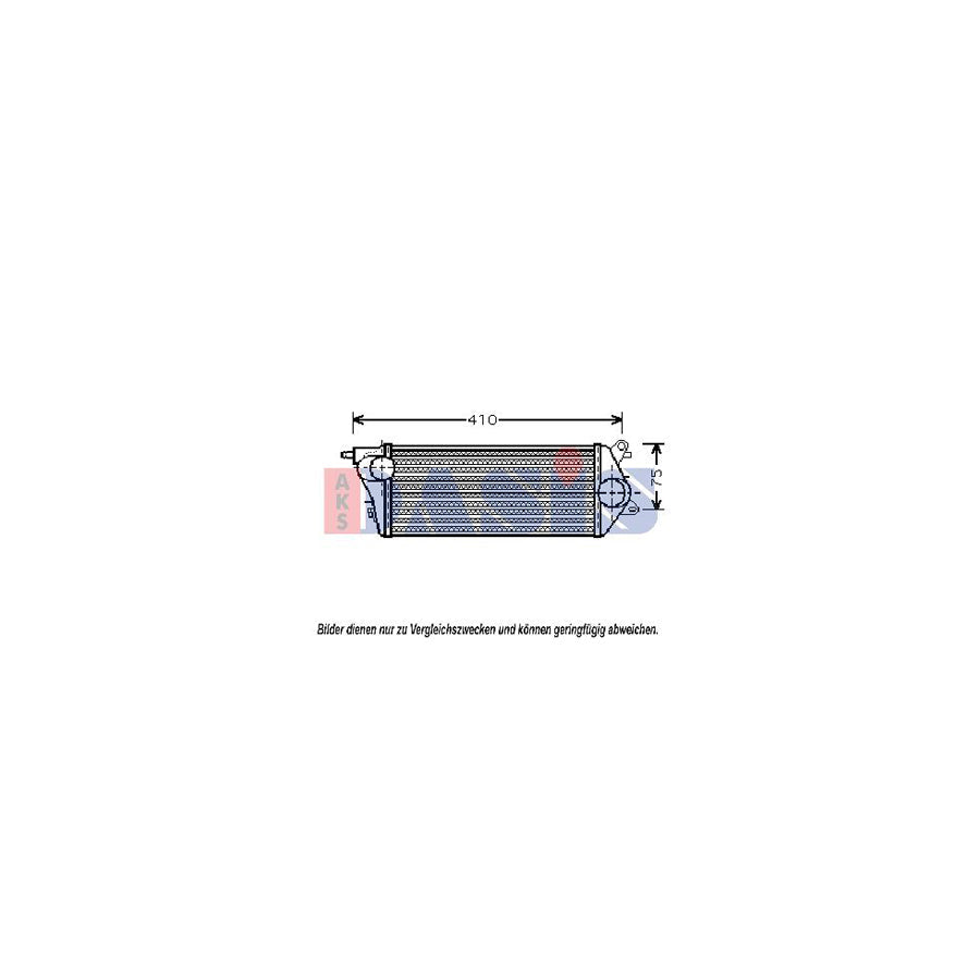 AKS Dasis 400250T Engine Radiator