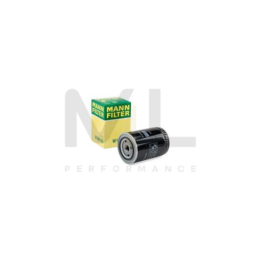 MANN-FILTER W 940/81 Oil Filter Spin-on Filter, with one anti-return valve