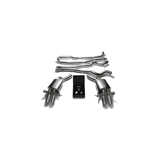 Armytrix BMF6M-QS11C Valvetronic Exhaust System BMW M6 F12 | F13 2013-2019 with  Quad Chrome 3.5"