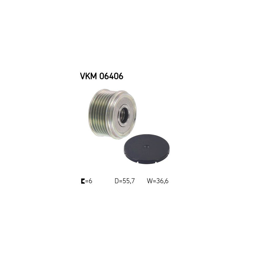 Skf Vkm 06406 Alternator Freewheel Clutch