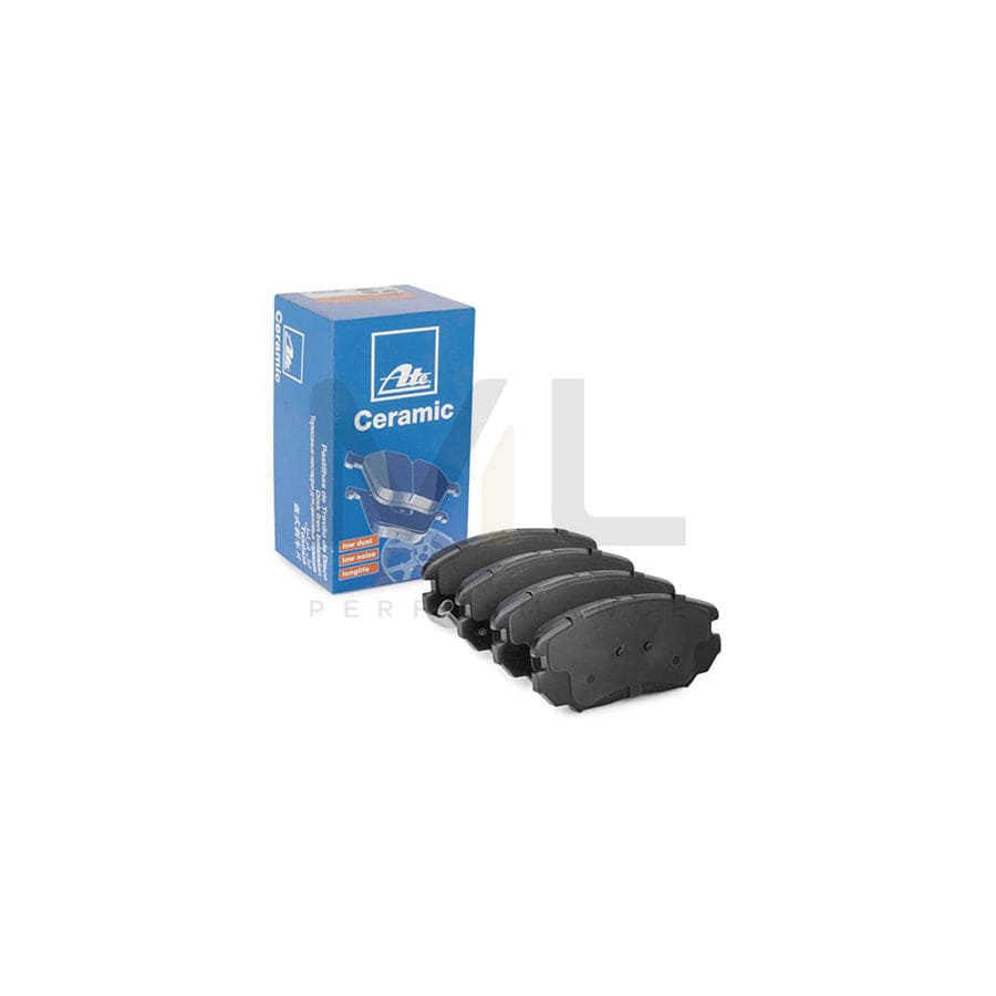 ATE Ceramic 13.0470-5611.2 Brake pad set with acoustic wear warning, with accessories