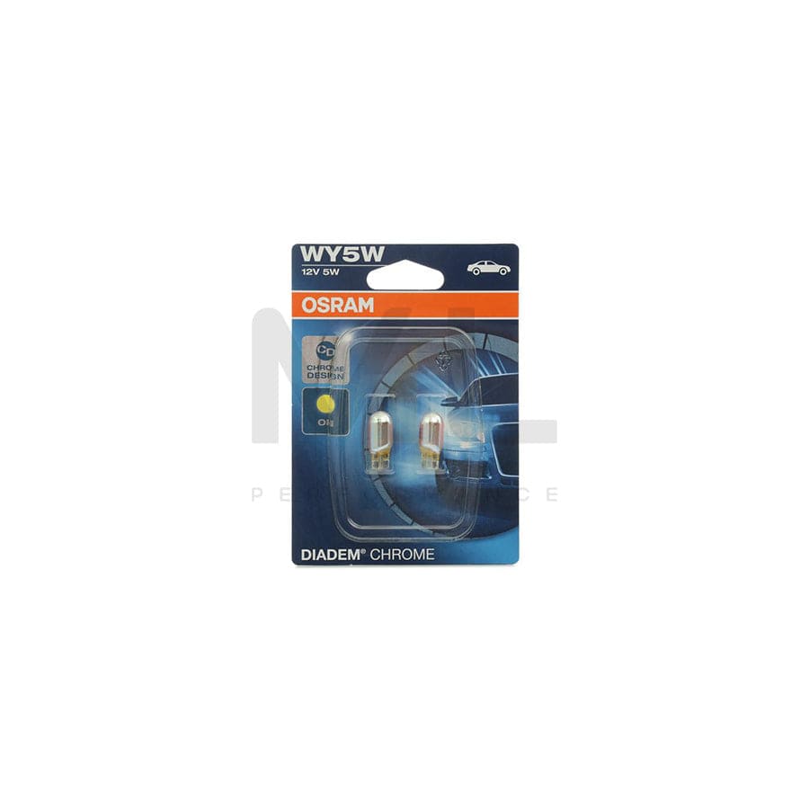 OSRAM DIADEM CHROME 2827DC-02B Bulb, indicator 12V 5W, WY5W, W2,1x9,5d