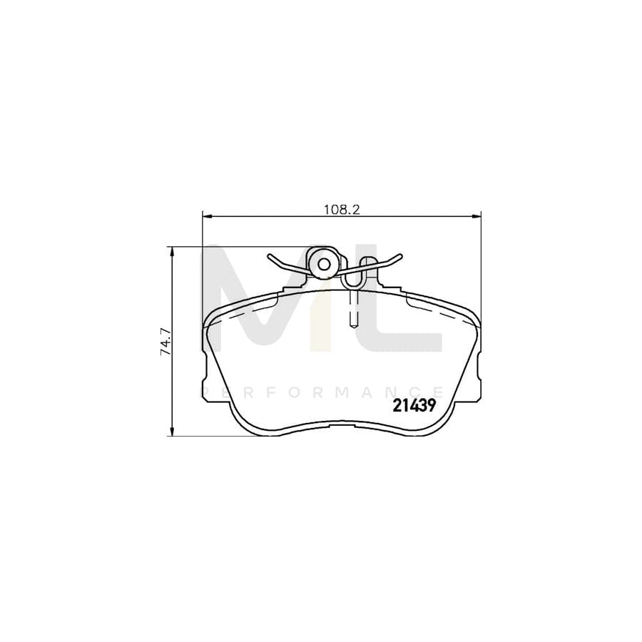TEXTAR Extreme 2143906 Brake pad set suitable for MERCEDES-BENZ C-Class prepared for wear indicator, with brake caliper screws
