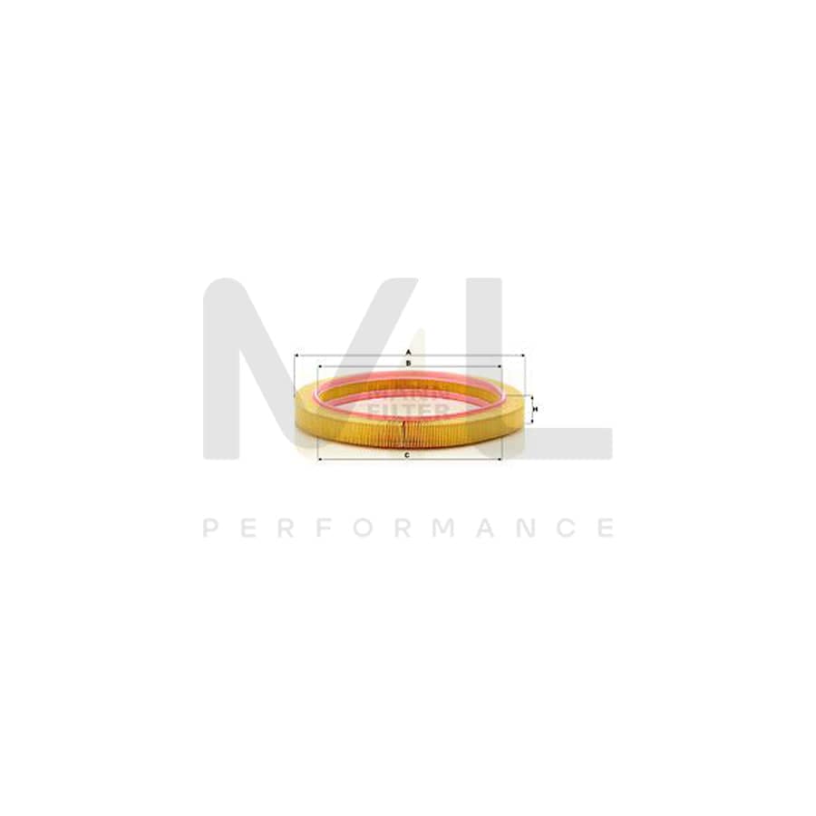 MANN-FILTER C 4282 Air Filter suitable for MERCEDES-BENZ /8 Filter Insert