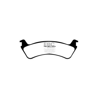EBC PD01KR401 Jeep Grand Cherokee Greenstuff Rear Brake Pad & Plain Disc Kit 2 | ML Performance UK Car Parts