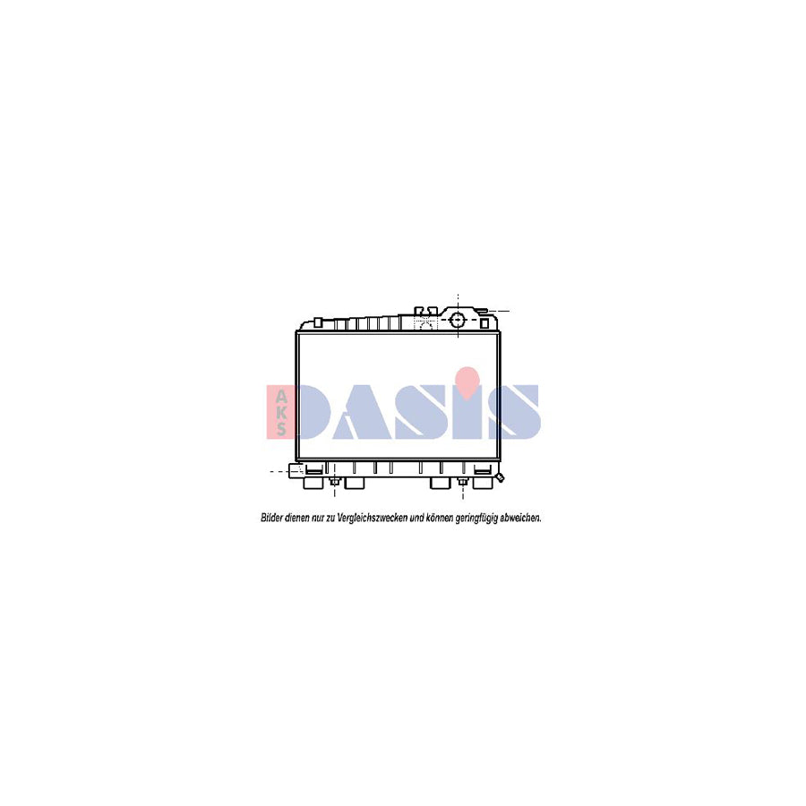 AKS Dasis 050680N Engine Radiator for BMW 5 Saloon (E28)