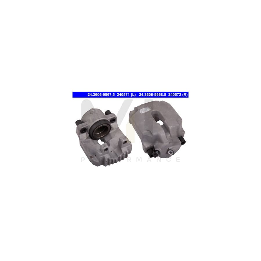 ATE 24.3606-9967.5 Brake Caliper for BMW 5 Series without holder