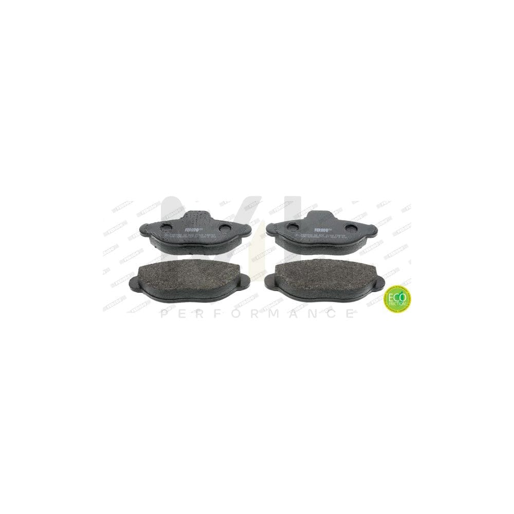 Ferodo Premier Eco Friction FDB749 Brake Pad Set Not Prepared for Wear Indicator, Without Accessories