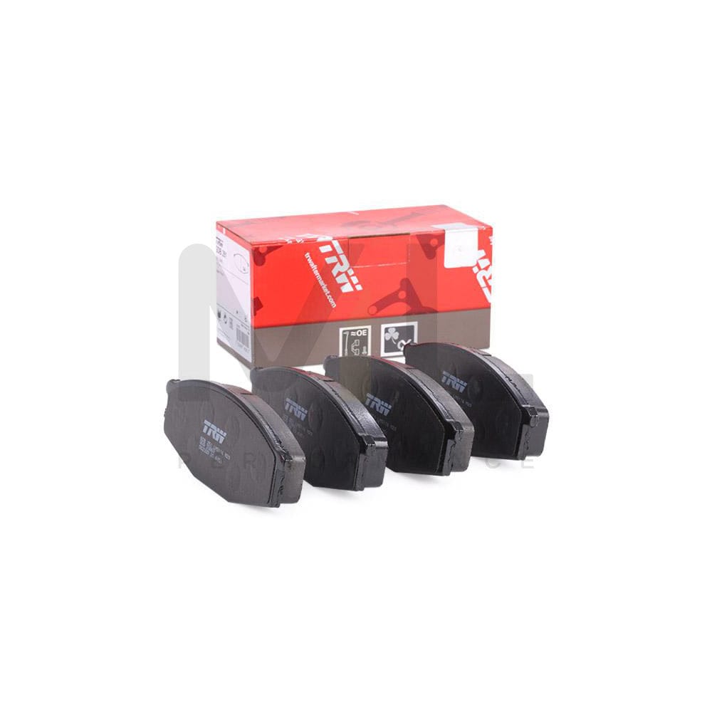 TRW Gdb251 Brake Pad Set Not Prepared For Wear Indicator