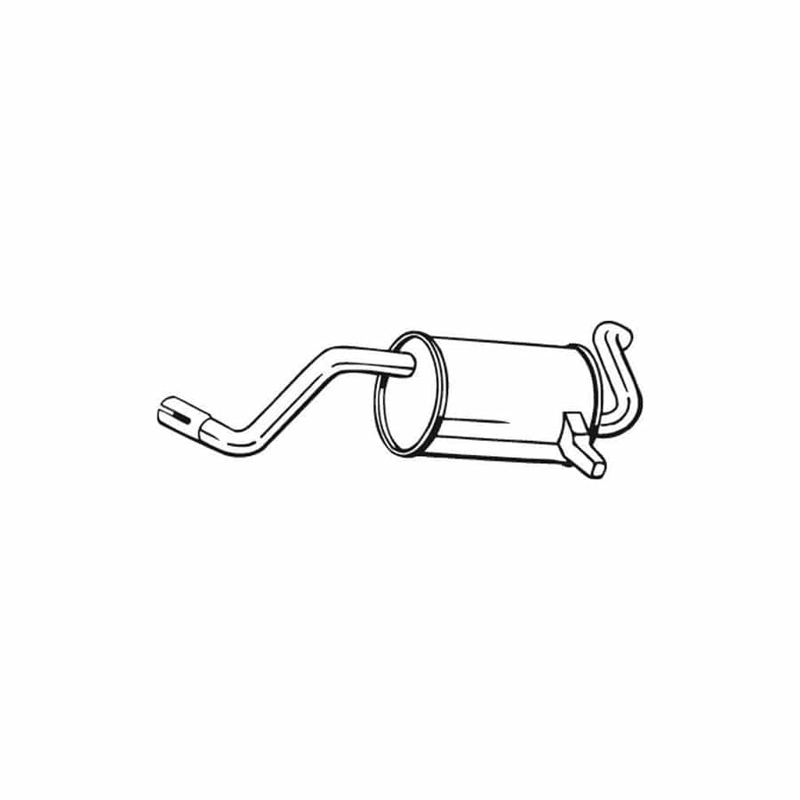 Bosal 200-045 Rear Silencer