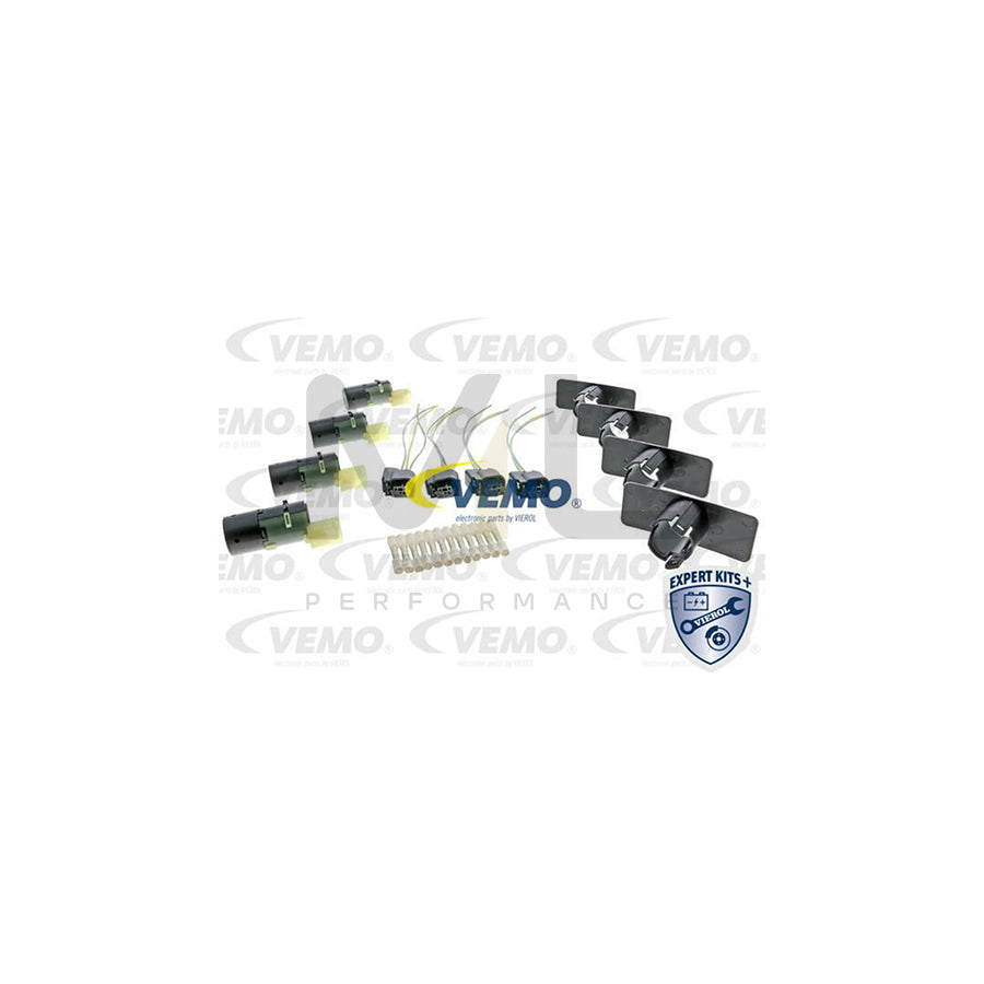 VEMO V20-72-40024 Parking sensor for BMW 3 Series Rear, Black, Ultrasonic Sensor