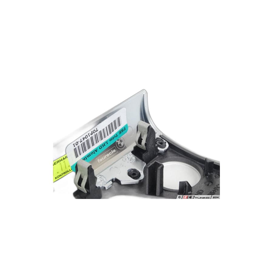 Genuine BMW 51456956855 E71 E70 Decorative Strip, Alum., I-Panel, Right LÄNGSSCHLIFF (Inc. X5 35iX, X5 3.0sd & X6 50iX)