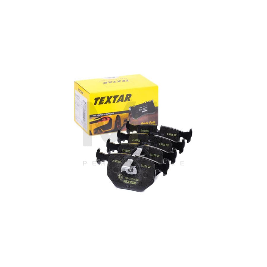 TEXTAR 2148703 Brake pad set prepared for wear indicator