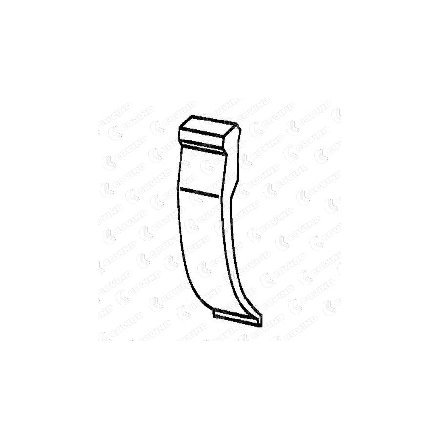 Covind C39/225 Panelling, Mudguard