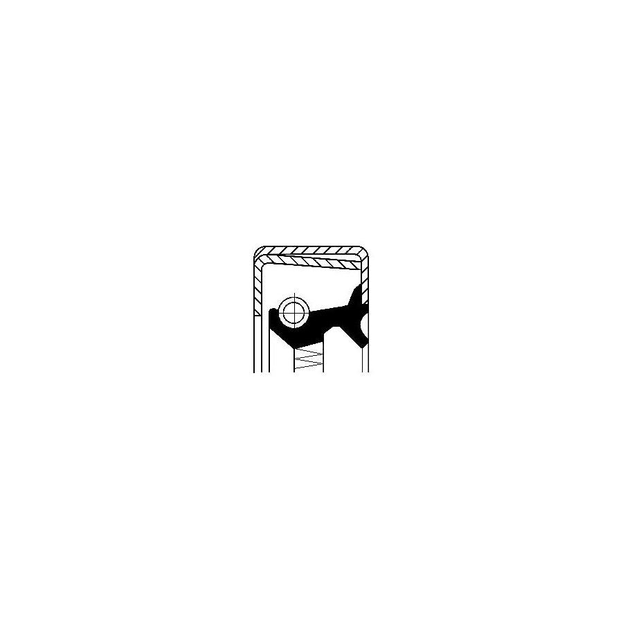 Corteco 12011774B Shaft Seal, Wheel Hub