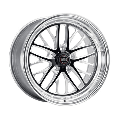Weld 82HB8105N76A S82 Wheel 18x10.5 5x120 ET47 BS7.6 Black Center - Polished Shell