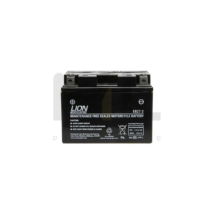 Lion Motorcycle Battery (EBZ7-3)