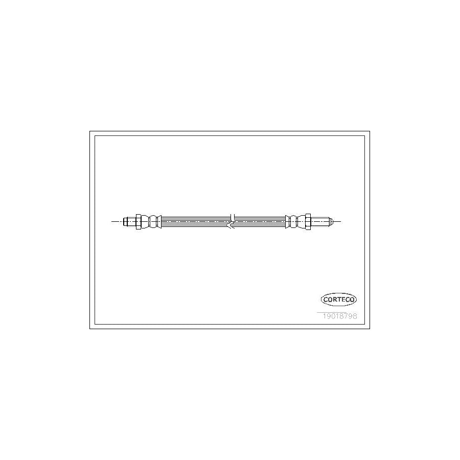 Corteco 19018798 Brake Hose