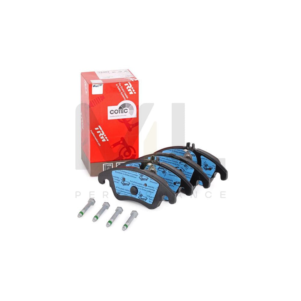 TRW Cotec Gdb1737 Brake Pad Set Prepared For Wear Indicator, With Brake Caliper Screws, With Accessories