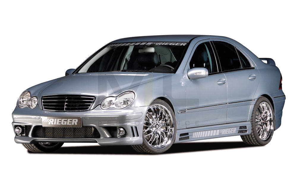 Rieger 00025202 Mercedes-Benz W203 C-Class Front Bumper 2 | ML Performance UK Car Parts