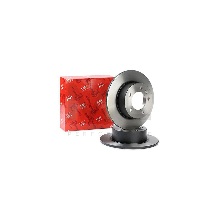 TRW DF6120 Brake Disc Solid, Painted  - 1 piece