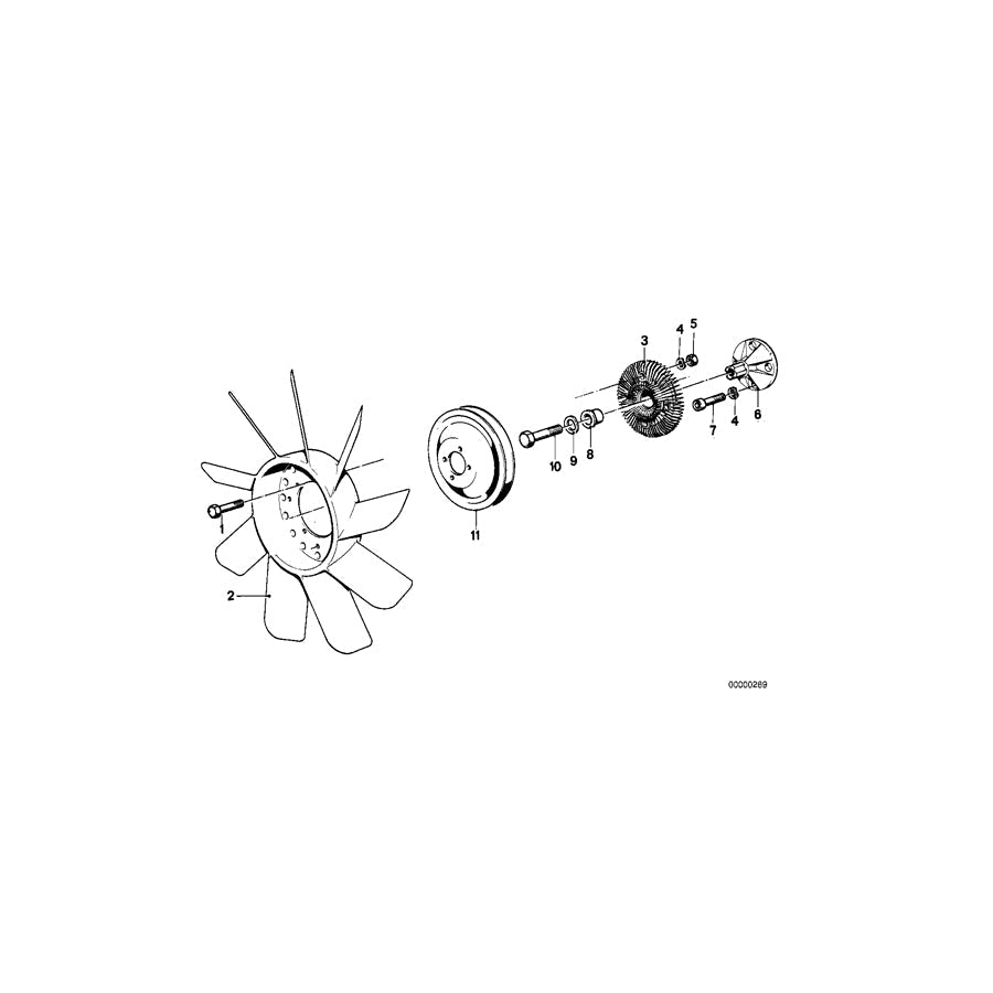 Genuine BMW 11521276359 E24 E23 E12 Washer (Inc. 520, 733i & 735i)